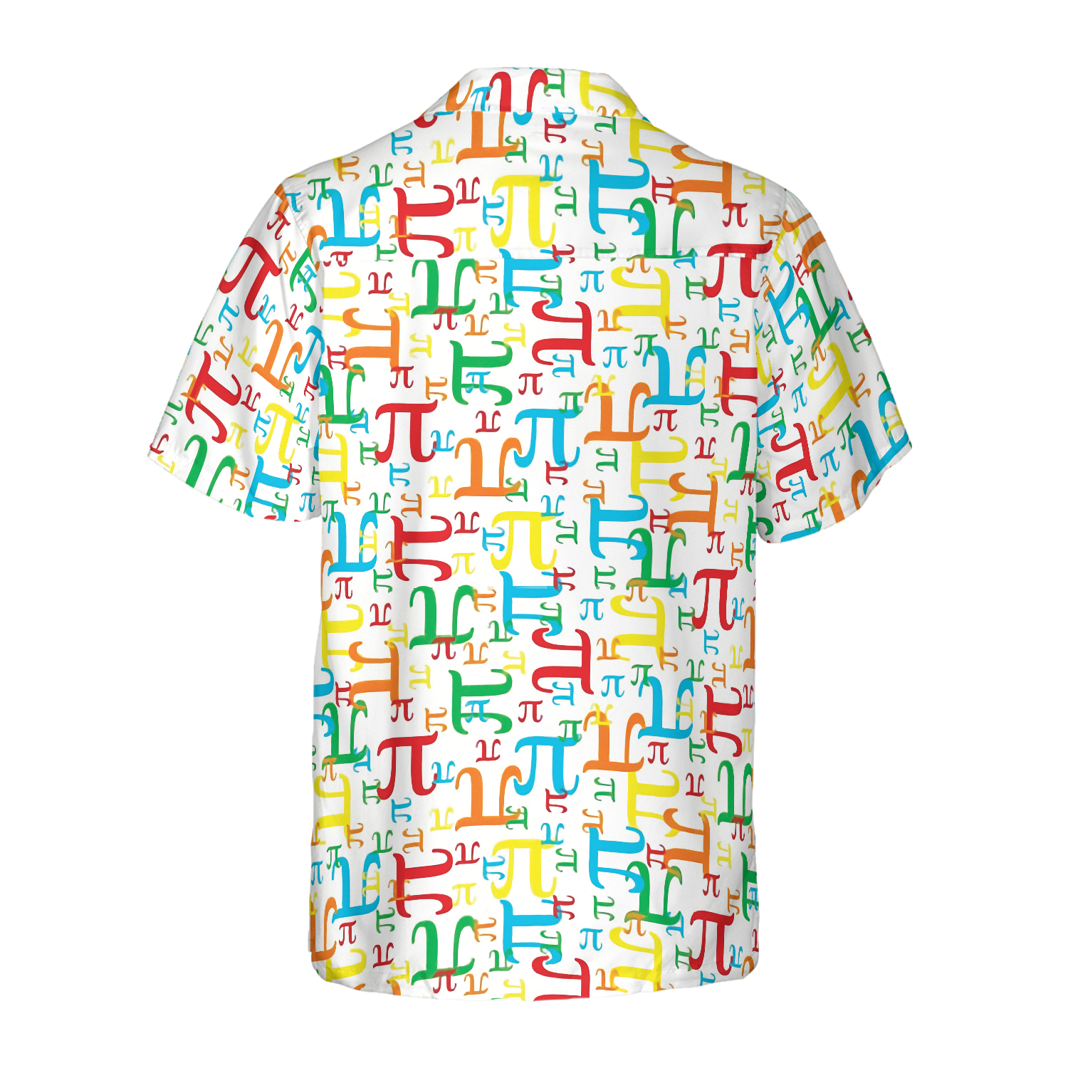 Pieces Of Pi Math Teacher Shirt For Men V1 Hawaiian Shirt - Hyperfavor