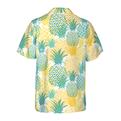 Pineapple Pattern V8 Hawaiian Shirt - Hyperfavor