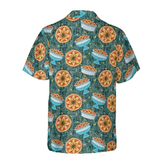 Thanksgiving Autumn Pie Hawaiian Shirt - Hyperfavor