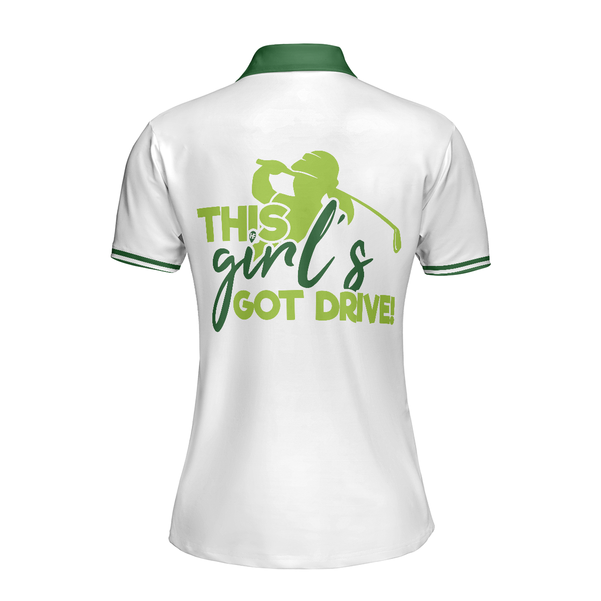 This Girl's Got Drive Golf Short Sleeve Women Polo Shirt - Hyperfavor