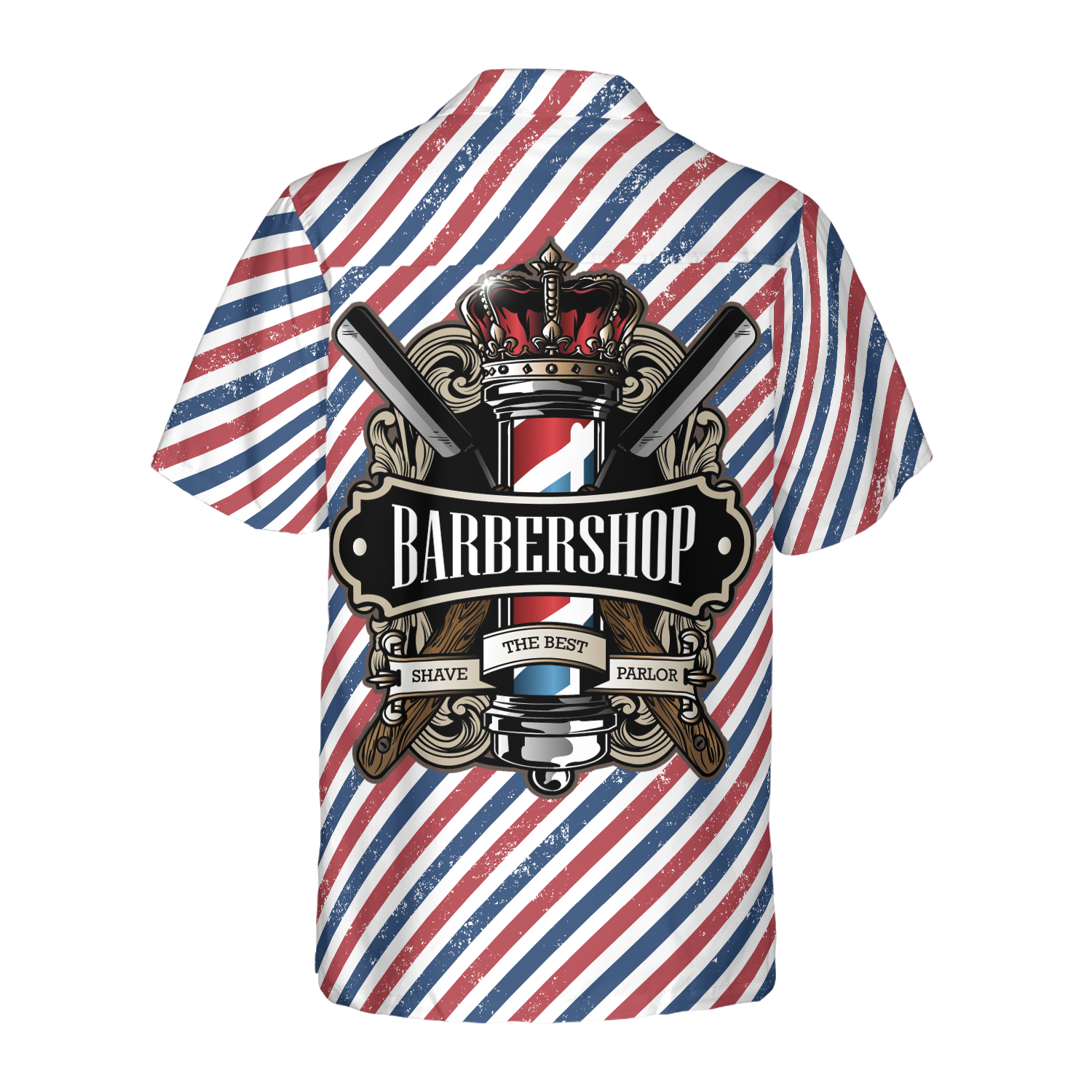 Barbershop Shave & Cut Hawaiian Shirt - Hyperfavor