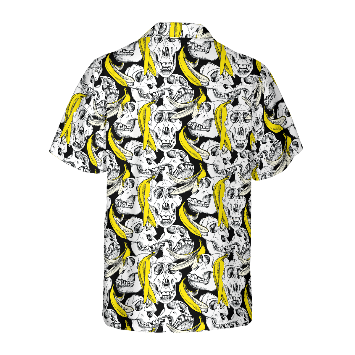 Monkey Skull Hawaiian Shirt - Hyperfavor