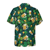 Hop Cones Beer Glass Hawaiian Shirt - Hyperfavor