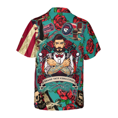 Gentlemen Stay Sharp Barber Shirt Hawaiian Shirt - Hyperfavor