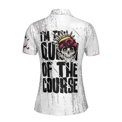 I'm The Queen Of The Course Short Sleeve Women Polo Shirt - Hyperfavor