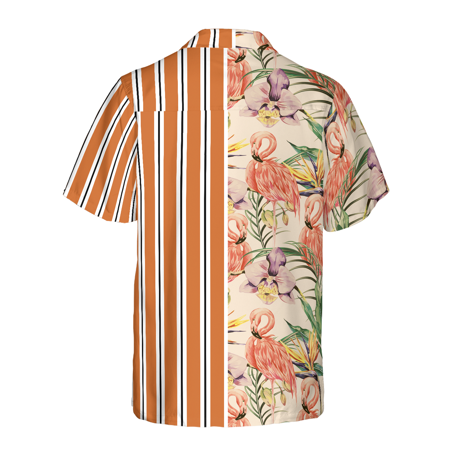 Floral Flamingo Retro Vintage Hawaiian Shirt - Hyperfavor