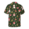Hyperfavor Christmas Hawaiian Shirts For Men and Women, Gnome Merry Christmas Hawaiian Shirt Button Down Shirt Short Sleeve - Hyperfavor