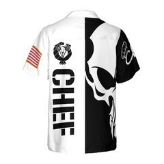 Skull Chef 2 Hawaiian Shirt - Hyperfavor