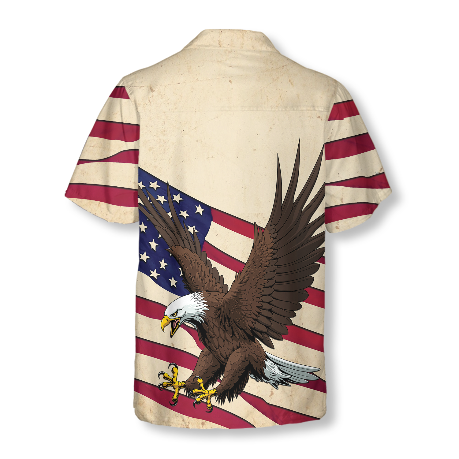 American Eagle Wings Shirt For Men Custom Hawaiian Shirt - Hyperfavor