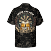 Darts And Beer That's Why I'm Here Hawaiian Shirt - Hyperfavor