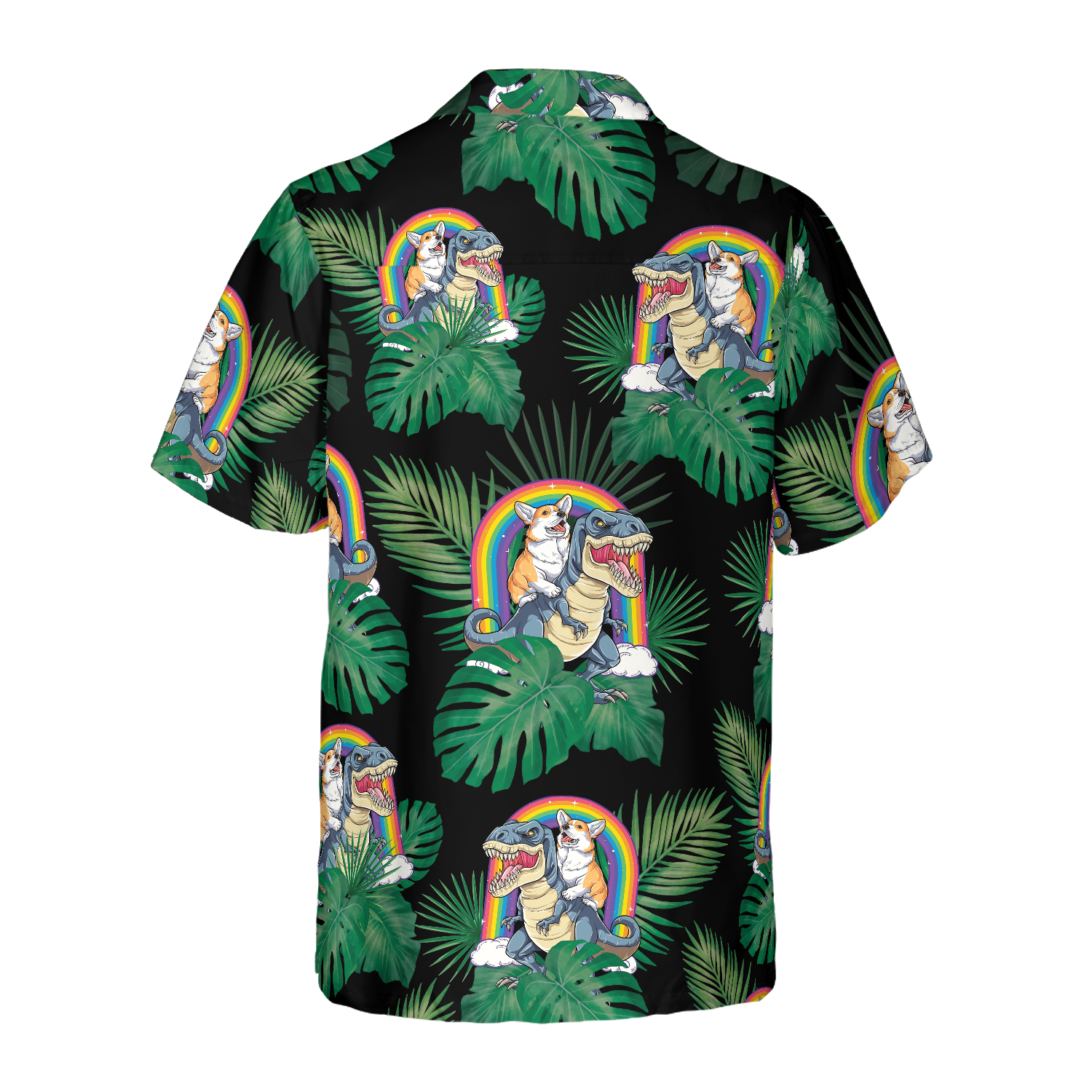 Corgi The Predator Hawaiian Shirt - Hyperfavor