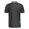 Artistic Bowling Transparent Short Sleeve Polo Shirt, Bowling Shirt For Men - Hyperfavor