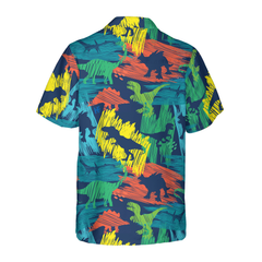 Hand-drawn Color Plates Hawaiian Shirt - Hyperfavor