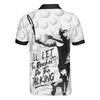 I'll Let The Racket Do The Talking Polo Shirt, Tennis Ball Polo Shirt, Best Tennis Shirt For Men - Hyperfavor