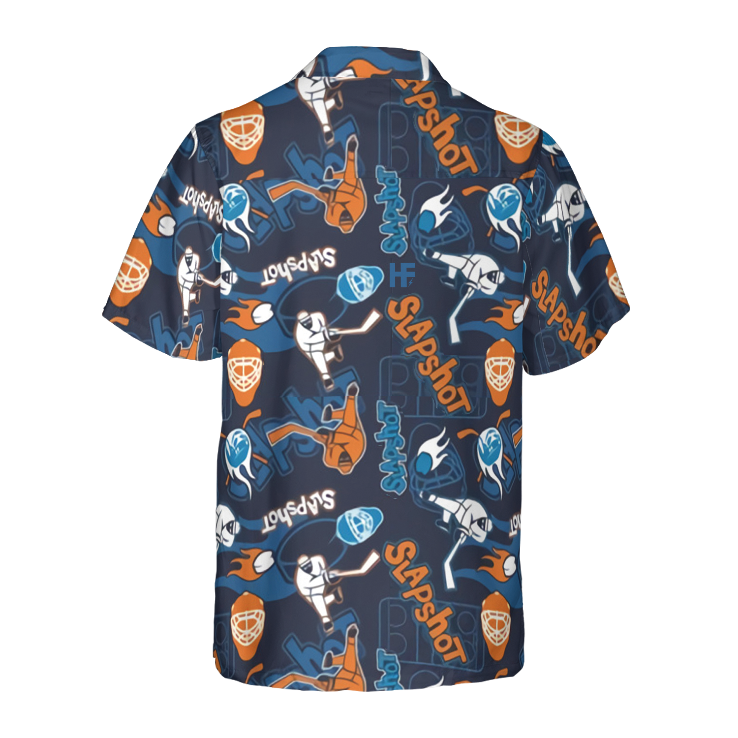 Slapshot Hockey Hawaiian Shirt - Hyperfavor