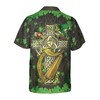 The Celtic Cross Harp Leprechaun Irish Proud Hawaiian Shirt - Hyperfavor