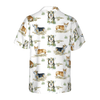 Smiling Corgi Shirt For Men Hawaiian Shirt - Hyperfavor