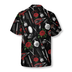 Hairdresser Tools Hawaiian Shirt - Hyperfavor