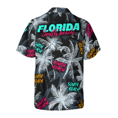 Coronado Beach Coconut Tree Seamless Hawaiian Shirt - Hyperfavor