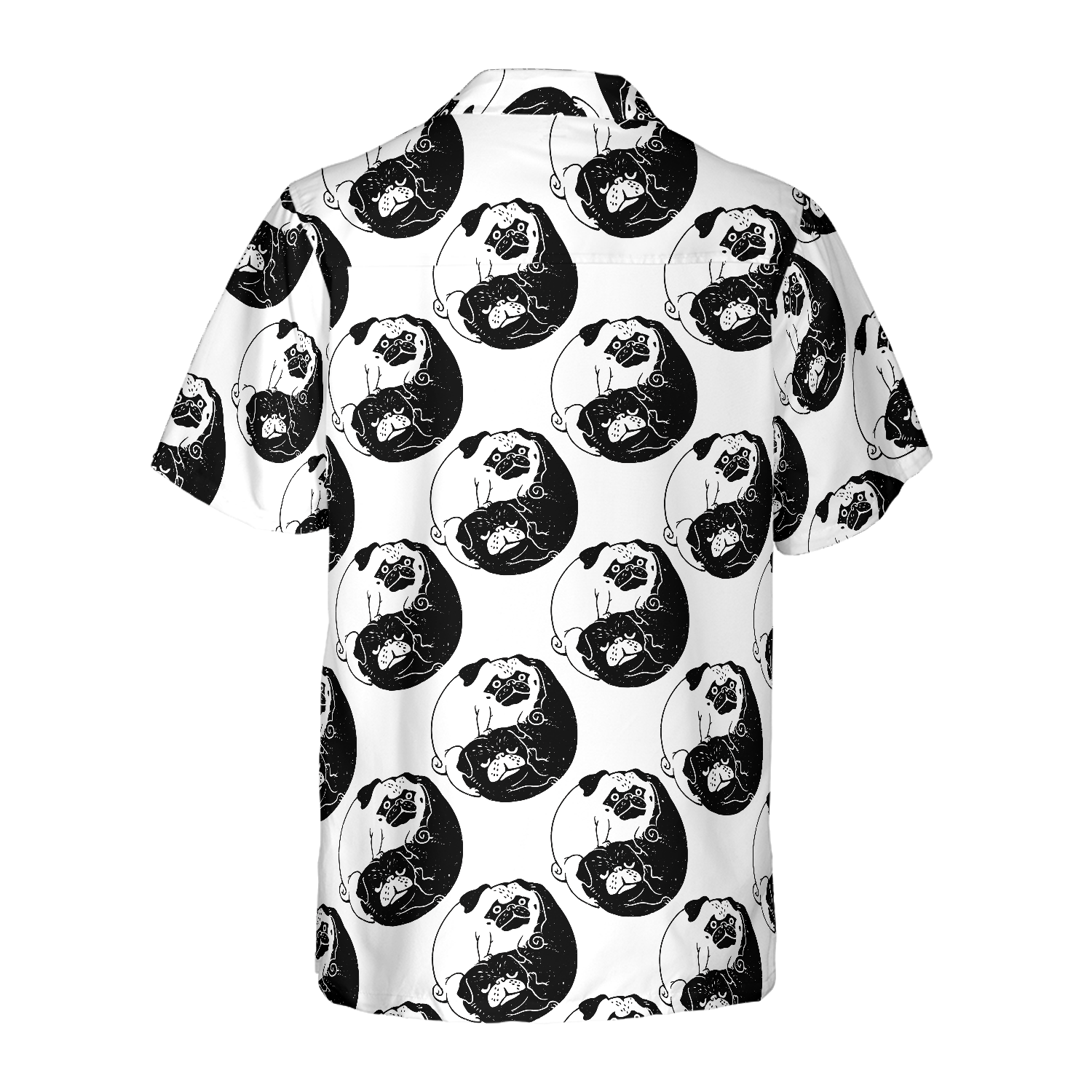 The Tao Of Pugs Shirt For Men Hawaiian Shirt - Hyperfavor