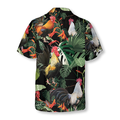 Happy Rooster Hawaiian Shirt - Hyperfavor