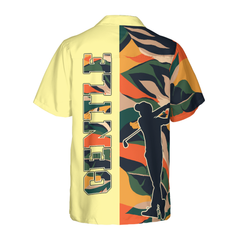 Modern Exotic Jungle Gentle Golf Hawaiian Shirt - Hyperfavor