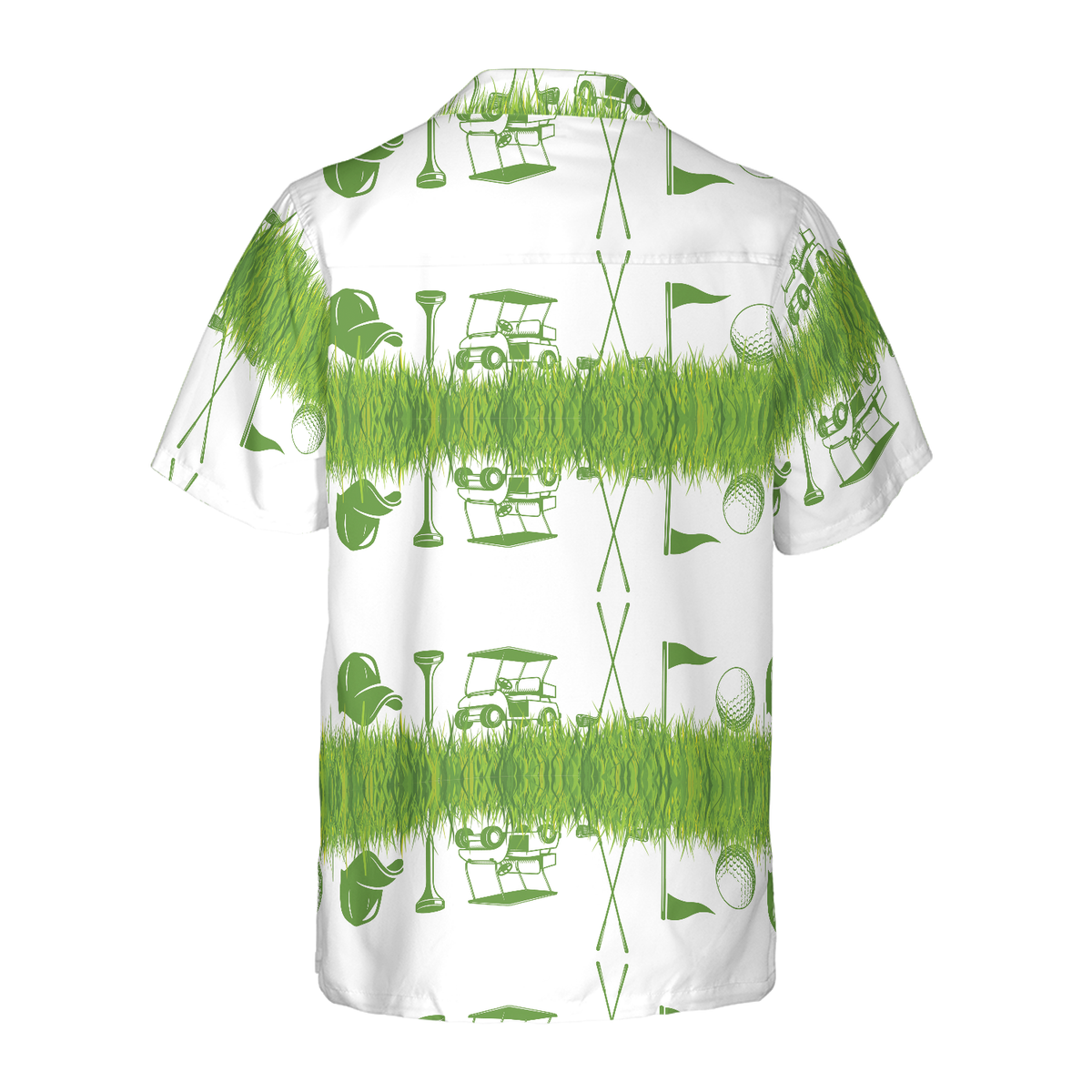 Golf Icon Seamless Pattern Hawaiian Shirt - Hyperfavor