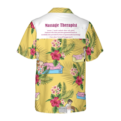 Massage Therapist Hawaiian Shirt - Hyperfavor