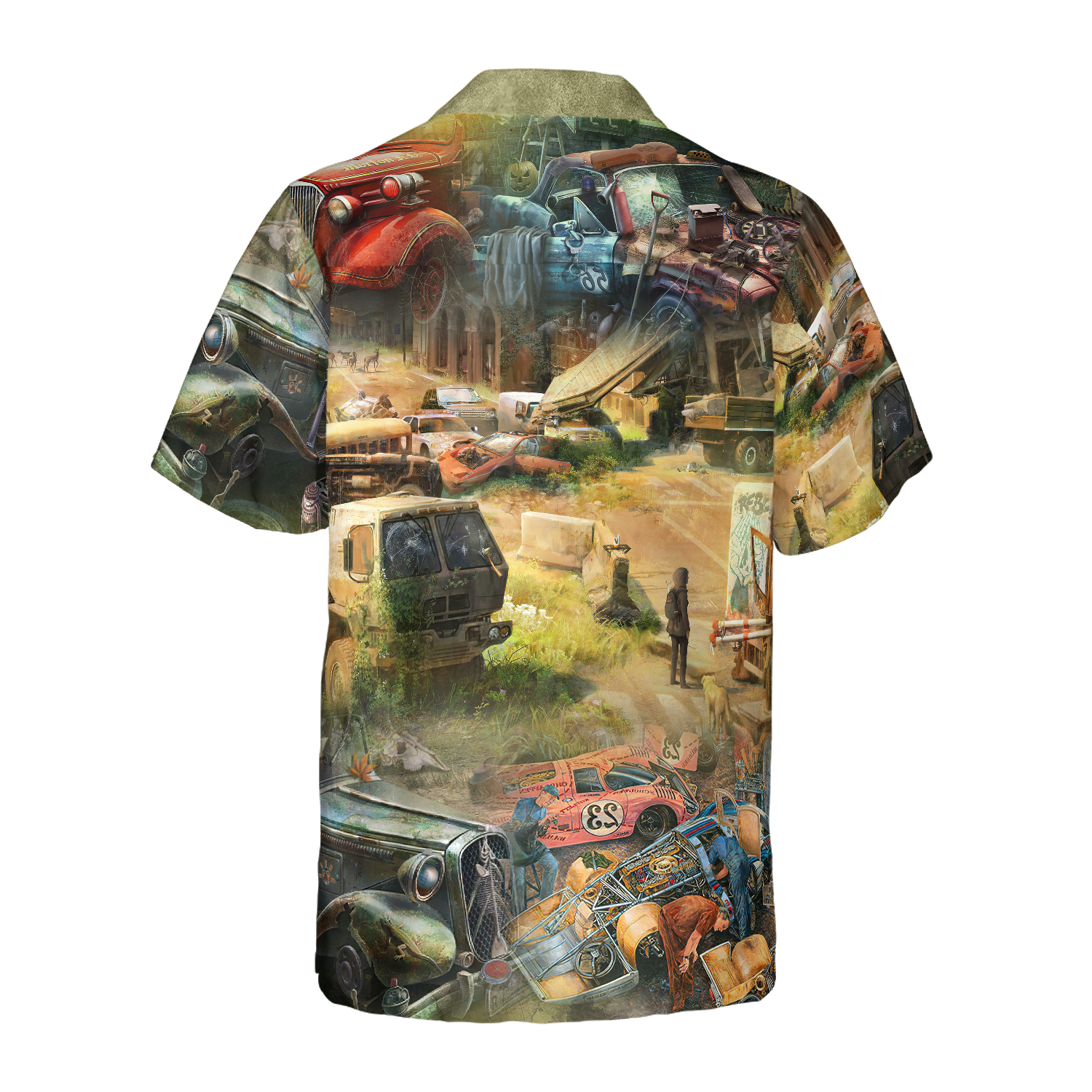 Mechanic Repairs Everything Hawaiian Shirt - Hyperfavor