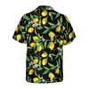 Lemon In Black Hawaiian Shirt - Hyperfavor