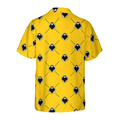 Heart Shaped Beard Barber Shirt For Men Hawaiian Shirt - Hyperfavor