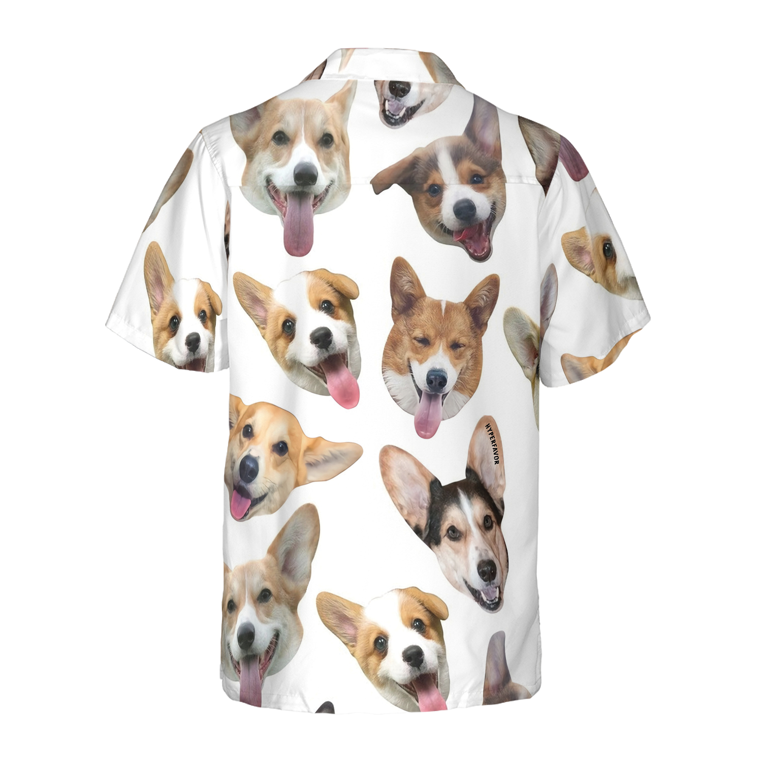 Cute Corgis' Smiling Faces Corgi Hawaiian Shirt, Best Dog Shirt For Men And Women - Hyperfavor