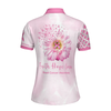 Faith Hope Love Breast Cancer Awareness Short Sleeve Women Polo Shirt, Pink Breast Cancer Awareness Shirt - Hyperfavor