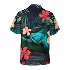 Tropical Snake Hawaiian Shirt - Hyperfavor