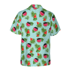 Cat Watermelon Hawaiian Shirt - Hyperfavor