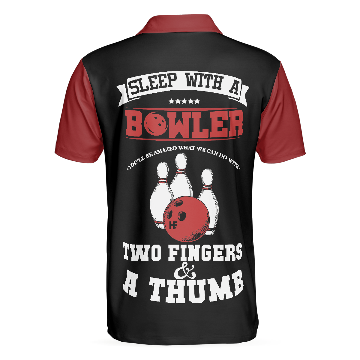 Sleep With A Bowler You'll Be Amazed Polo Shirt, Colorful Tenpin Bowling Shirt Design, Best Gift Idea For Bowlers - Hyperfavor