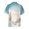Hyperfavor Reindeer Snow Light Hawaiian shirt, Christmas Shirts Short Sleeve Button Down Shirt For Men And Women - Hyperfavor