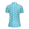 Daisy Tennis Shirt Short Sleeve Women Polo Shirt - Hyperfavor