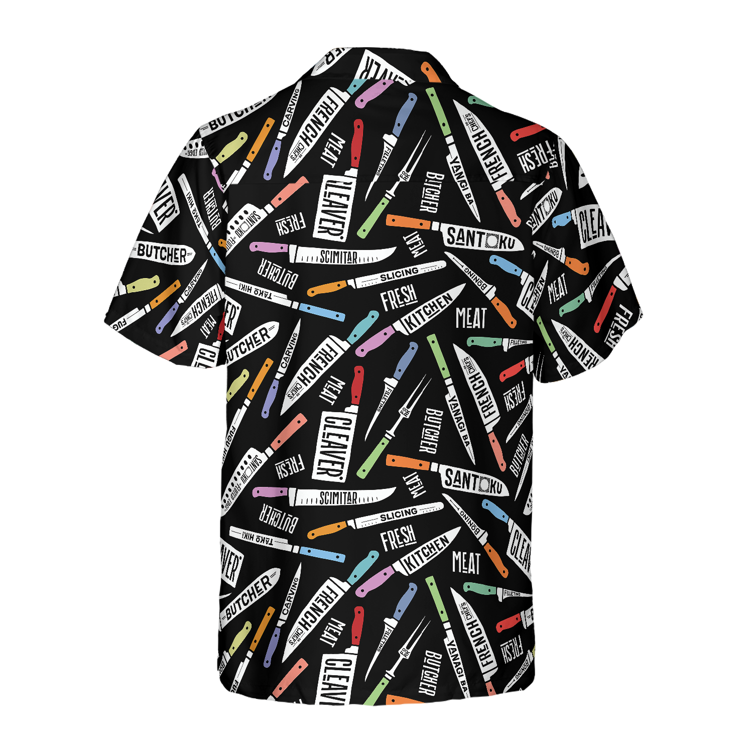 Meat & Fish Cutting Knives Chef Hawaiian Shirt - Hyperfavor