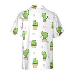 Cactus Cats Hawaiian Shirt - Hyperfavor