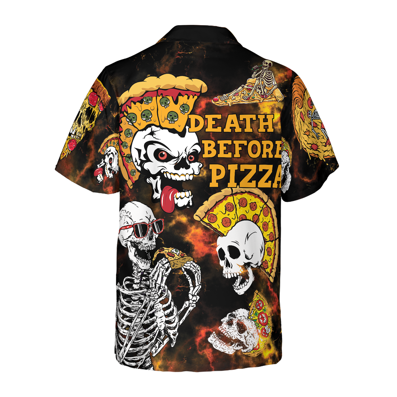 Pizza Rock Shirt For Men Hawaiian Shirt - Hyperfavor