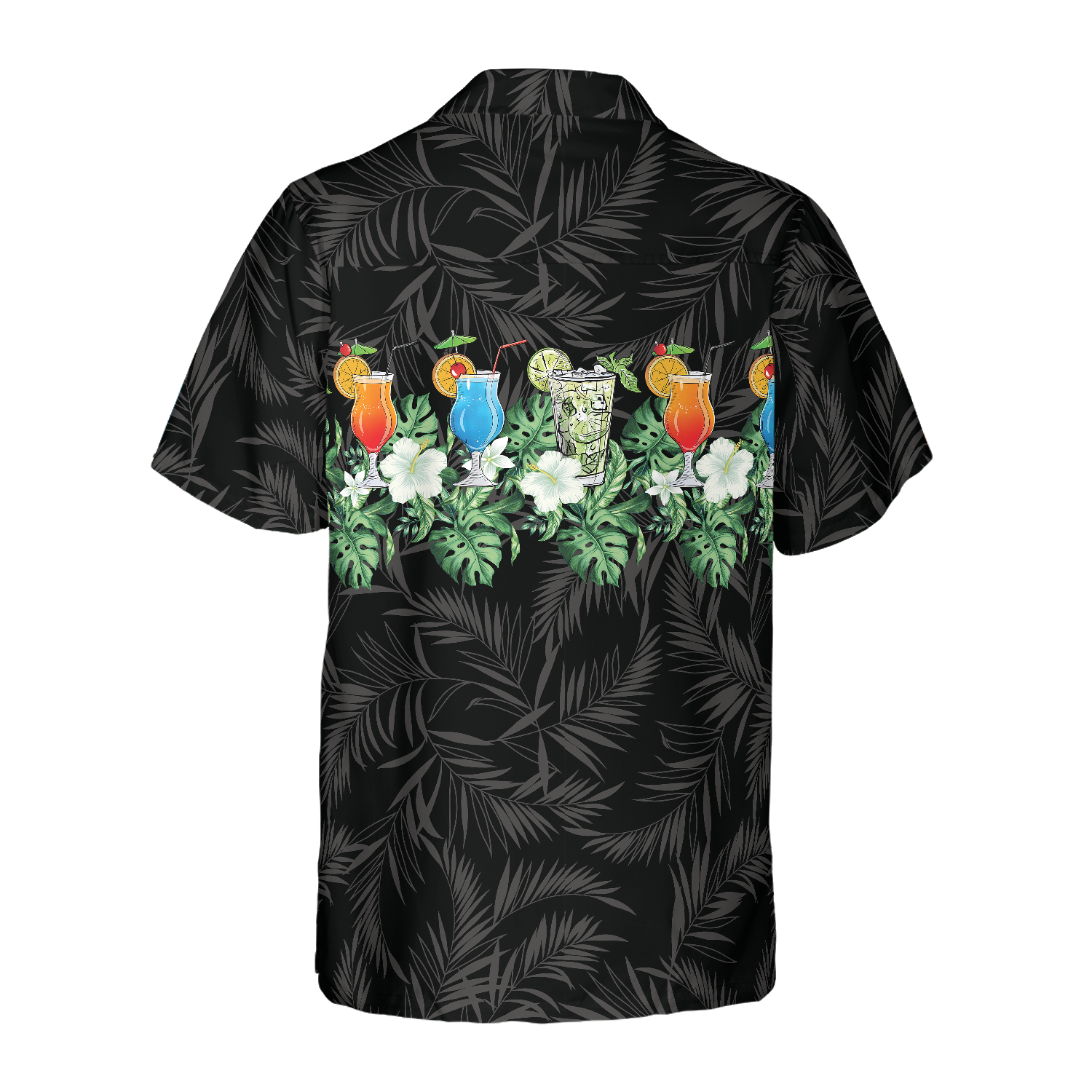 Tropical Aloha Bartender Shirt For Men Hawaiian Shirt - Hyperfavor