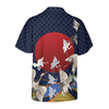 Japanese Cranes Hawaiian Shirt - Hyperfavor