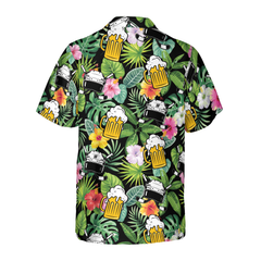 Summer Colorful Hockey And Beer Hawaiian Shirt - Hyperfavor