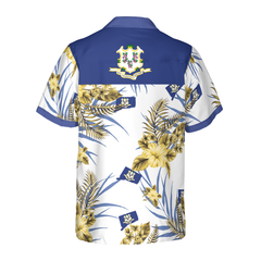 Connecticut Proud Hawaiian Shirt - Hyperfavor