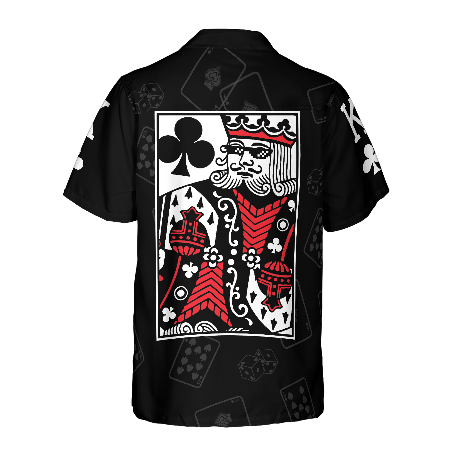 King Card Hawaiian Shirt - Hyperfavor