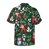 Hyperfavor Christmas Hawaiian Shirts, Santa Playing Golf Pattern Shirt Short Sleeve, Christmas Shirt Idea Gift For Men And Women - Hyperfavor