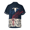 Texas Flag Hawaiian Shirt For Men, Texas Pride Home Shirt Longhorn Skull, Proud Texas Shirt For Texans - Hyperfavor