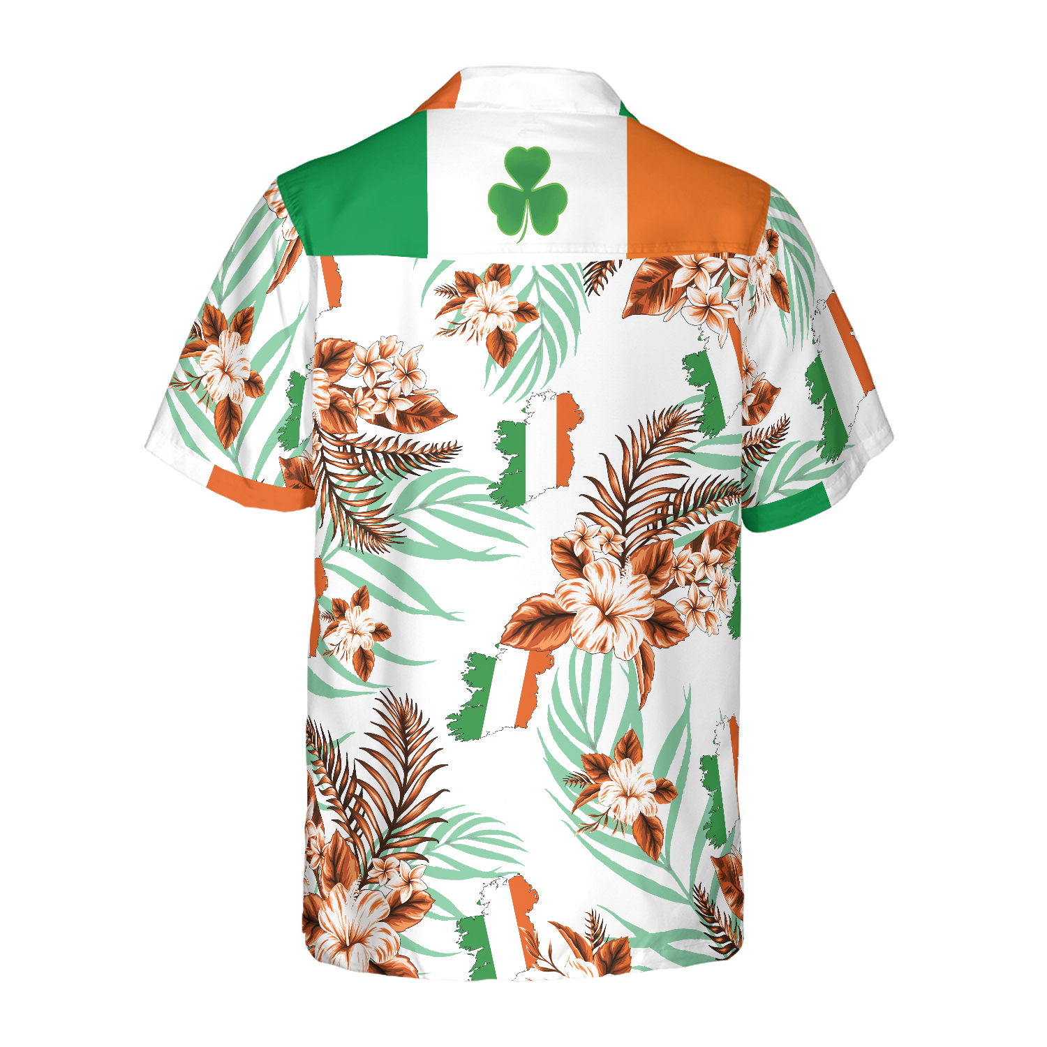 Irish People Proud Ireland Shamrock Hawaiian Shirt - Hyperfavor