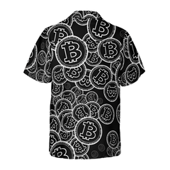 Digital Bitcoin Crypto Hawaiian Shirt - Hyperfavor